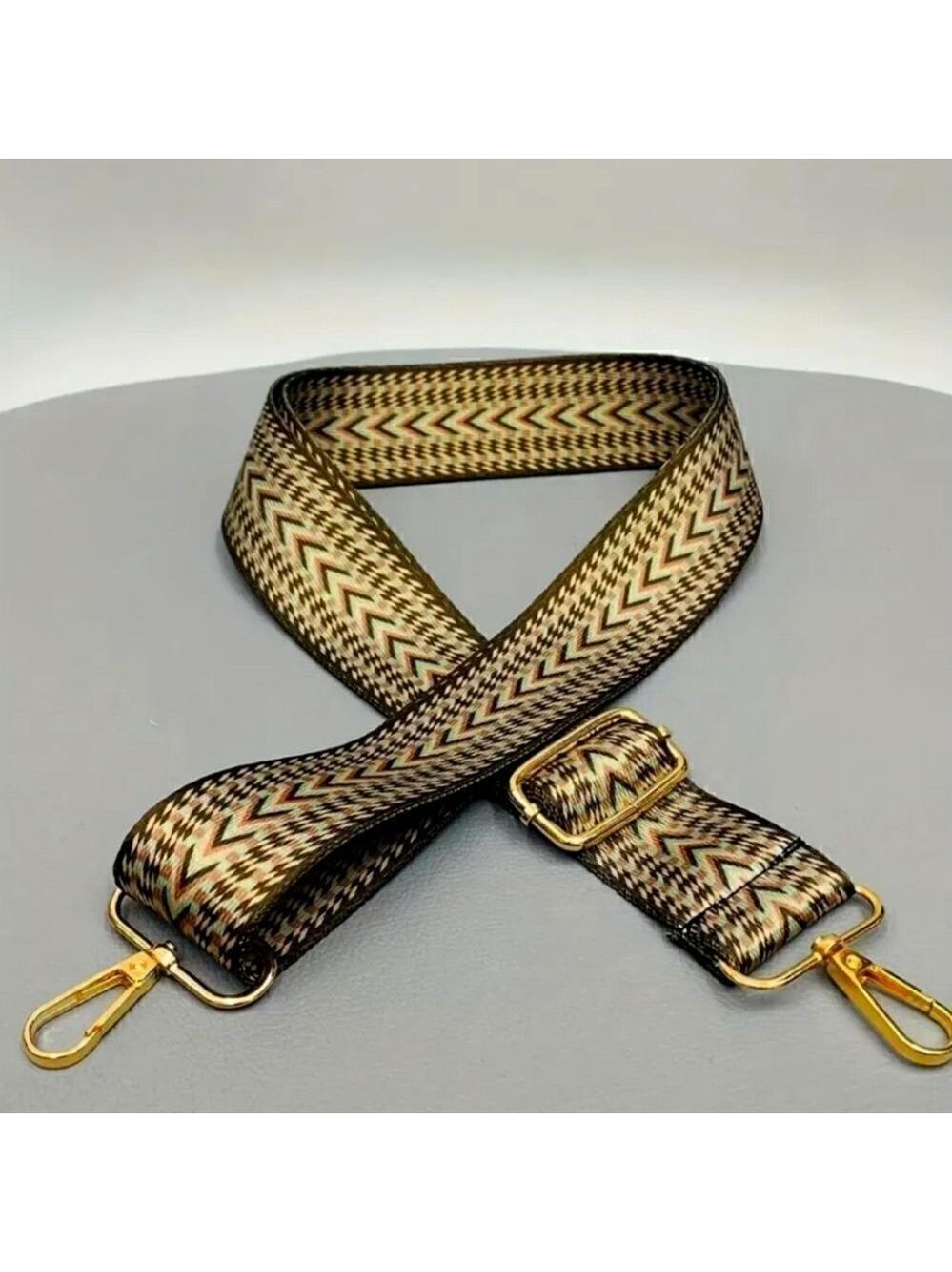 Replacement strap for bag, wide shoulder strap, adjustable canvas straps